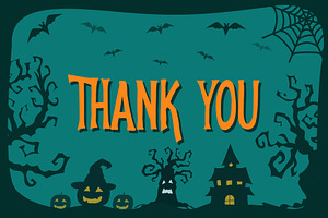 Hayowen Spooky Typeface Extras