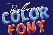 Huge Color SVG Font Bundle – 100 Set, a Font by Deeezy (Thumbnail 4 of 102)