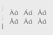 Aureate - A Sophisticated Serif, a Serif Font by Cassandra Cappello (Thumbnail 4 of 5)