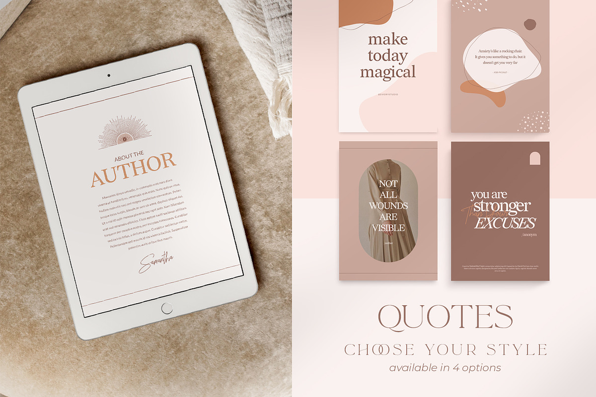 Wellness Workbook Creator | CANVA PS, a Magazine Template by Eviory (Photo 27 of 45)