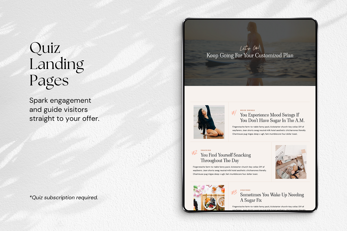 Health Coach Website MEGA Bundle, a Websites & App Template by Sugar Studios (Photo 5 of 9)