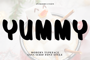 Yummy, a Script Font by FreshTypeINK (Thumbnail 1 of 7)