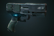 Sci-Fi Gun, Lax-51., an Object 3D Model by DiverseArt (Thumbnail 1 of 6)