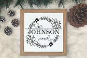 Family Monogram Frames SVG Bundle, an Object Graphic by Dasagani (Thumbnail 7 of 8)