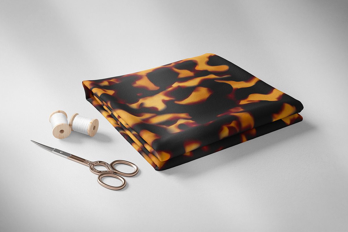 Tortoiseshell Seamless Pattern, a Pattern Graphic by Leysa Flores