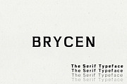 Brycen Serif Premium 7 Font Family, a Serif Font by Creativetacos (Thumbnail 1 of 6)