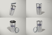 20oz Stainless Steel Tumbler Mockup, a Cups & Container Mockup by creatsy5 (Thumbnail 12 of 17)