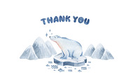 Polar Animals Watercolor Collection, an Animal Illustration by LenArt (Thumbnail 16 of 16)