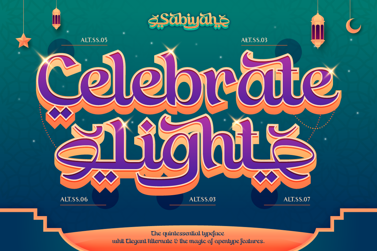 Sabiyah, a Script Font by Burntilldead (Photo 8 of 12)