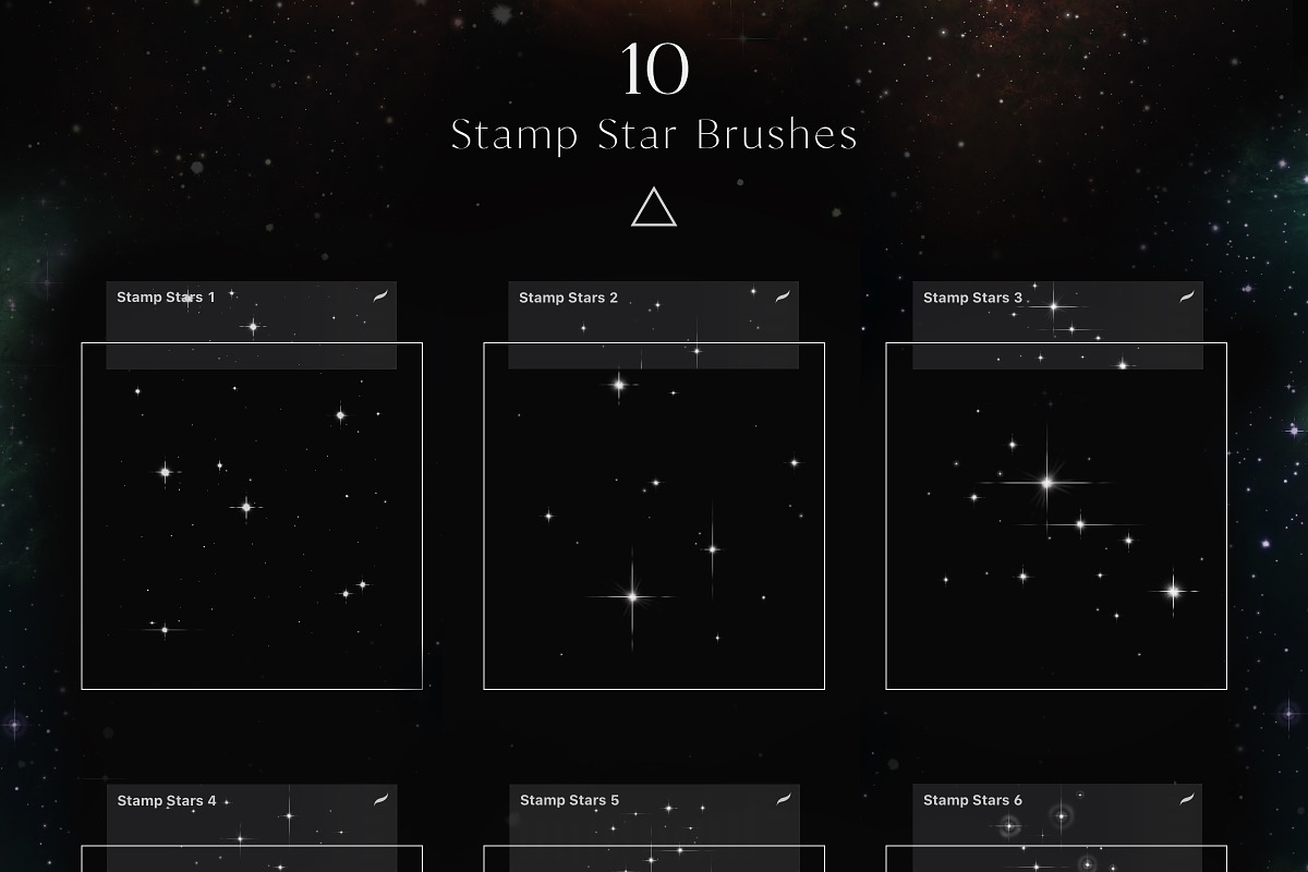 Space Artist Procreate Brushes, a Brush Add-On by Freezerondigital (Photo 8 of 30)