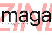 Noverion Sans, a Sans Serif Font by Typehill (Thumbnail 13 of 15)