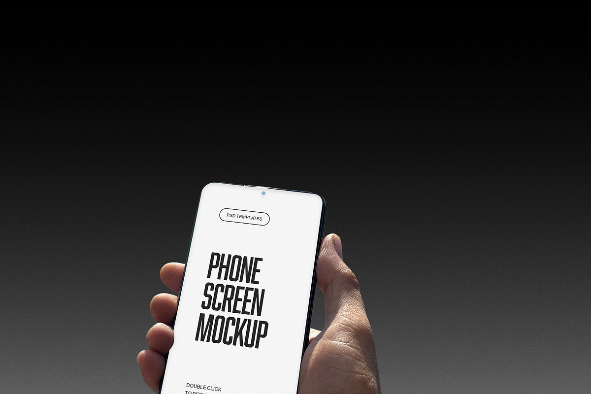 Phone Screen Mockup, an Android Mockup by Lemockup (Photo 2 of 6)