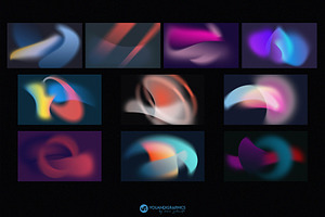 Cosmic Dark Gradient Backgrounds