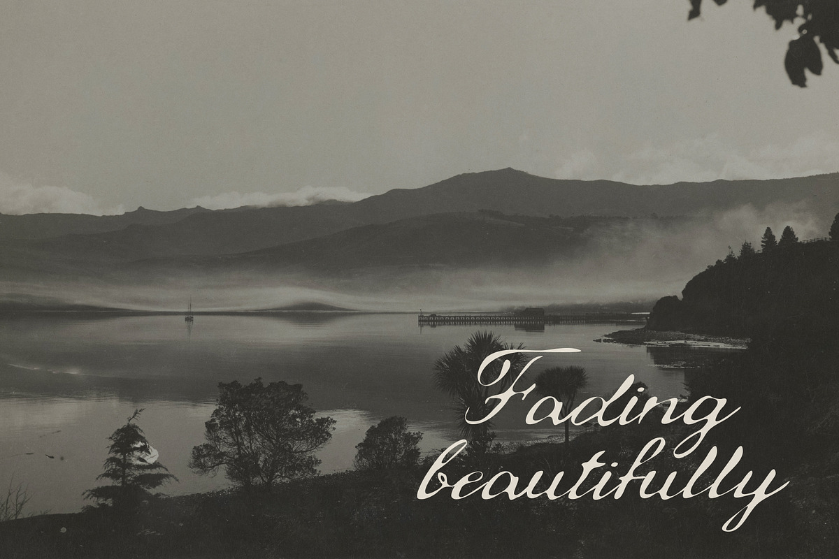 Secret Relic Archive Fading Script, a Script Font by Struvictory.art (Photo 9 of 9)