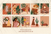 Feminine Summer Illustrations Set, a Person Illustration by Katerina Osa (Thumbnail 2 of 9)