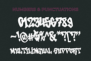 Reign Beats - Urban Graffiti Font, a Blackletter Font by figuree studio (Thumbnail 6 of 7)