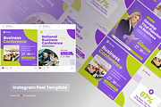 Business Conference Feed Instagram, a Social Media Template by SquidPixey (Thumbnail 5 of 6)