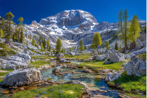 The mountain peaks in Slovenia, a Nature Photo by ZinetroN