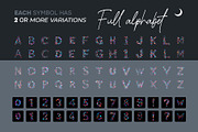 Colorful Bokeh Letters Overlays, a Symbol Font by PhotoSpirit (Thumbnail 3 of 8)