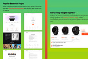 WooCommerce Product Landing Page, a WordPress Template by UInstrument (Thumbnail 4 of 6)