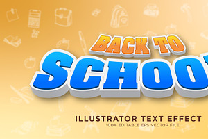 30 Illustrator Text Effect Vector