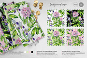 Watercolor tropics, a Pattern Graphic by Anna Myslivets Art (Thumbnail 4 of 12)