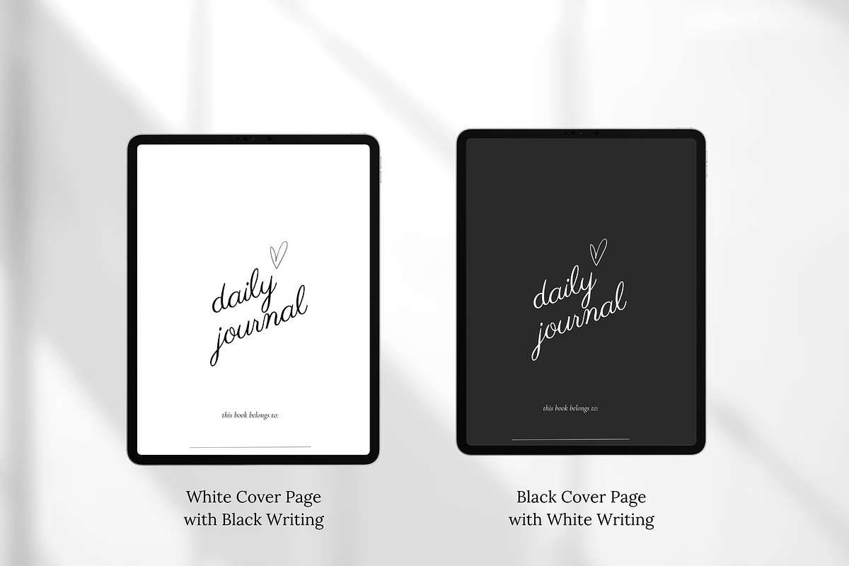 Minimalist Daily Journal, a Templates & Theme by AestheticsObsession (Photo 3 of 4)