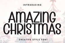Amazing Christmas | Script Font