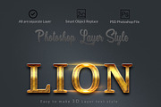 3D Bundle Photoshop Layer Style, a Layer Style Add-On by MRI STUDIO (Thumbnail 14 of 19)