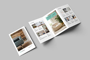 A5 Trifold Brochure Mockups, an Advertising Mockup by artimasa (Thumbnail 3 of 6)
