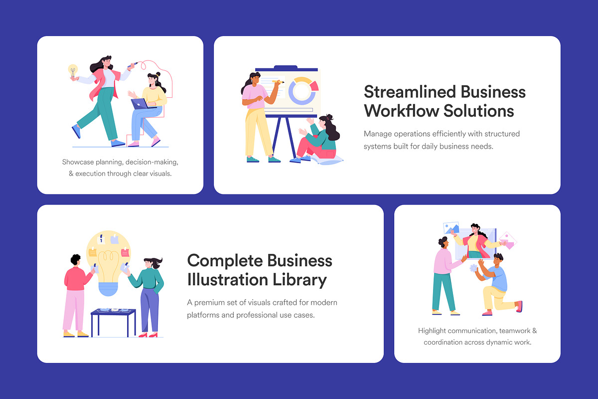 Business Flat Illustrations Bundle, a Finance Illustration by Brickclay (Photo 5 of 13)