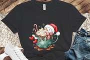 Christmas Snowman Hot Cocoa Png, an Illustration by designcity5 (Thumbnail 6 of 8)