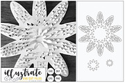 3d Flower SVG Bundle, an Illustration by illuztrate (Thumbnail 3 of 12)