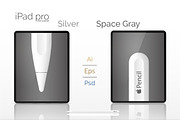 NEW Apple iPad Pro mock up! (PSD+AI), an iPhone Mockup by voin_Sveta (Thumbnail 2 of 12)