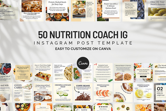 Nutrition Coach Instagram Template preview 8