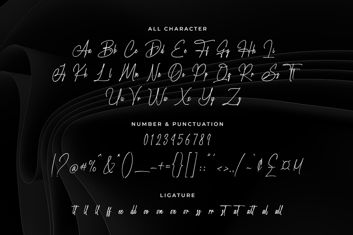 Handwritania - Elegant Signature, a Handwritten Font by Bluestype Studio (Photo 9 of 10)
