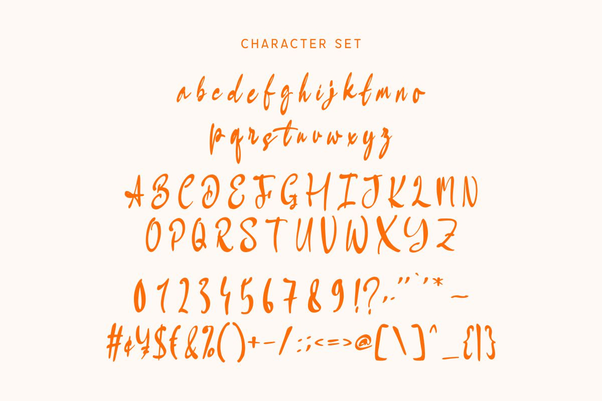 Shenapan Script, a Handwritten Font by Madjack.font (Photo 9 of 10)