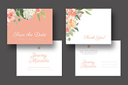 Modern Floral Wedding Suite, an Invitation Template by Prixel Creative (Thumbnail 4 of 5)