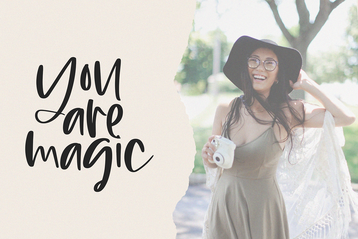 Maybe | Script Font + Doodles, a Script Font by KA Designs (Photo 10 of 15)