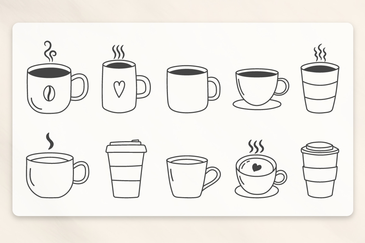 Coffee Cups and Cards, a Graphic by PixMarket (Photo 3 of 5)