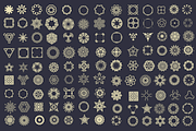 250 Decorative Round Shape and Brush, an Object Graphic by maghrib (Thumbnail 2 of 2)