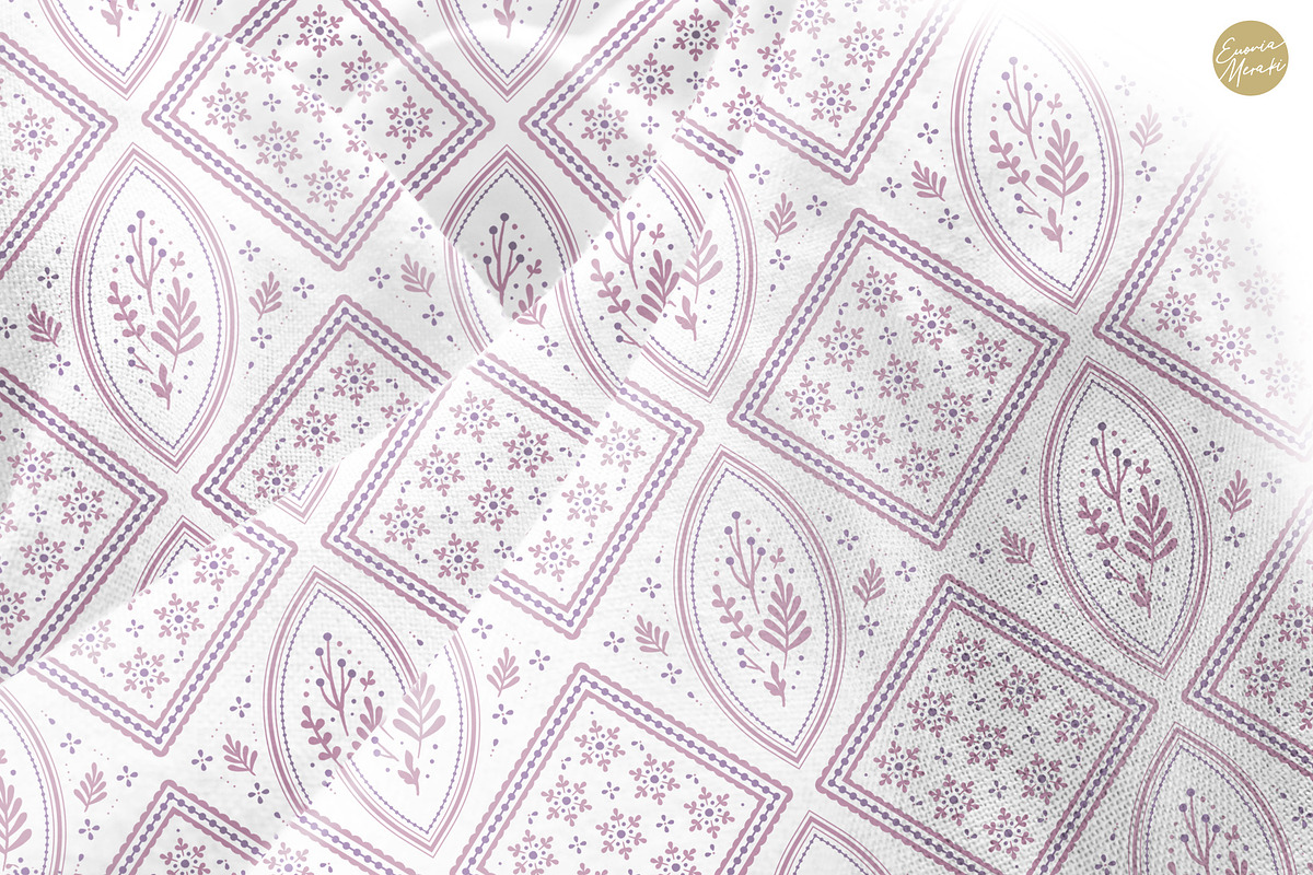 Cottagecore Pattern 13 Cute tiles, a Pattern Graphic by Euonia Meraki (Photo 2 of 13)