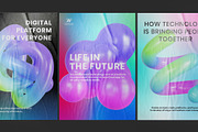 3D Plastic Gradient Graphic Set, a Graphic by LarysaZabrotskaya (Thumbnail 10 of 14)