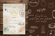 Thanksgiving Procreate Stamps set, a Shape Add-On by Ducatum (Thumbnail 3 of 3)