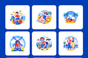 Travel Illustrations Bundle, a Transportation Illustration by Brickclay (Thumbnail 9 of 16)