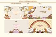 Hippie Backgrounds, a Background Graphic by NKTN (Thumbnail 2 of 3)