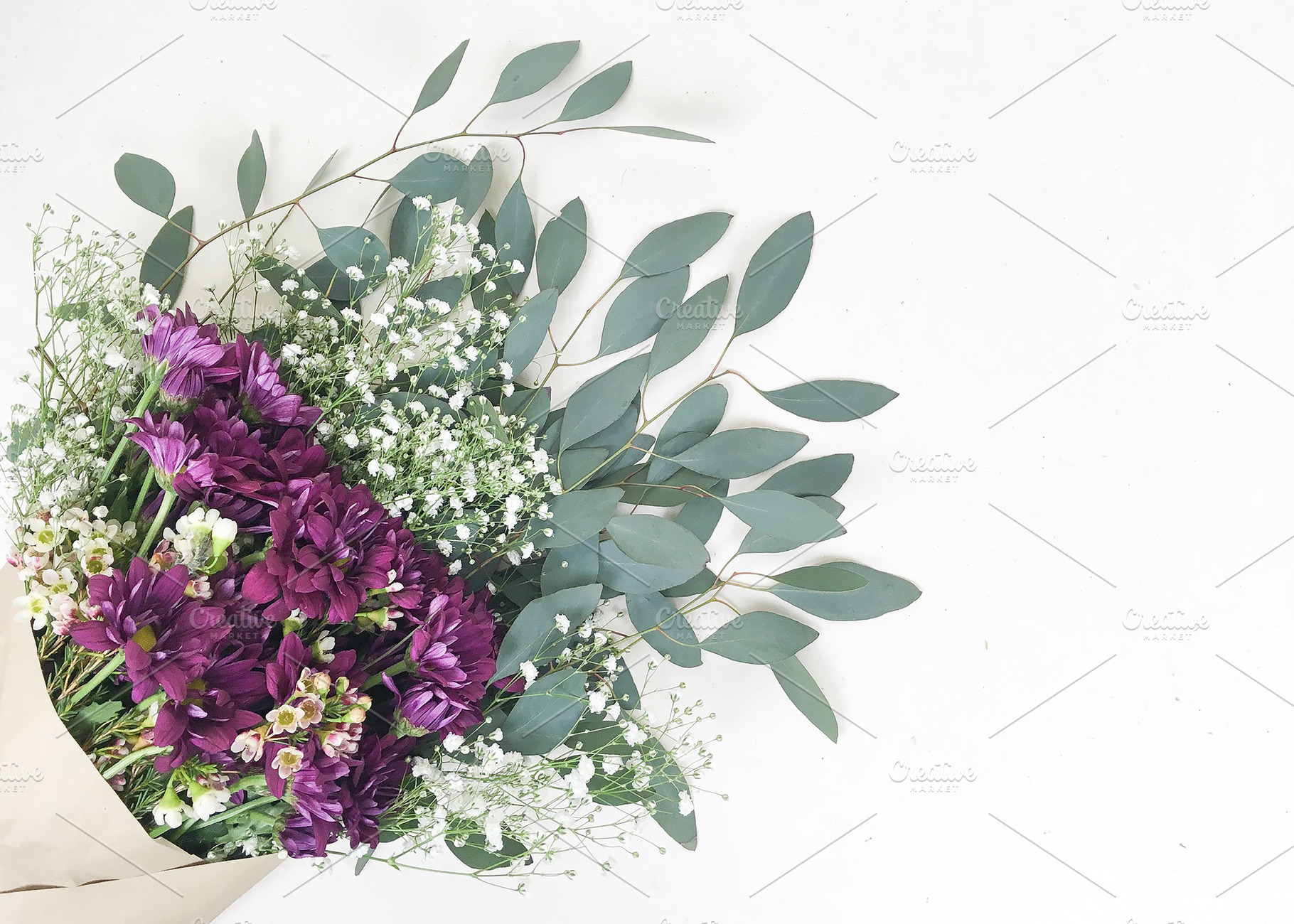 Floral Farmhouse Stock Photo, a Photo by Hudson Lark Studio