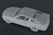Ford Shelby GT500, a Cars & Vehicle 3D Model by valtriiu (Thumbnail 8 of 12)