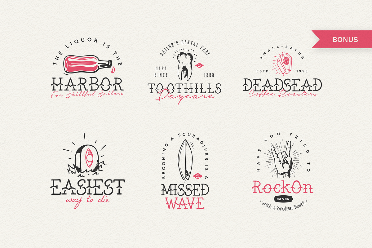 The Bearded Sailor - Tattoo Font preview 5