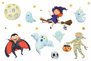 Watercolor Halloween, a Graphic by Kattarina Po (Thumbnail 2 of 7)
